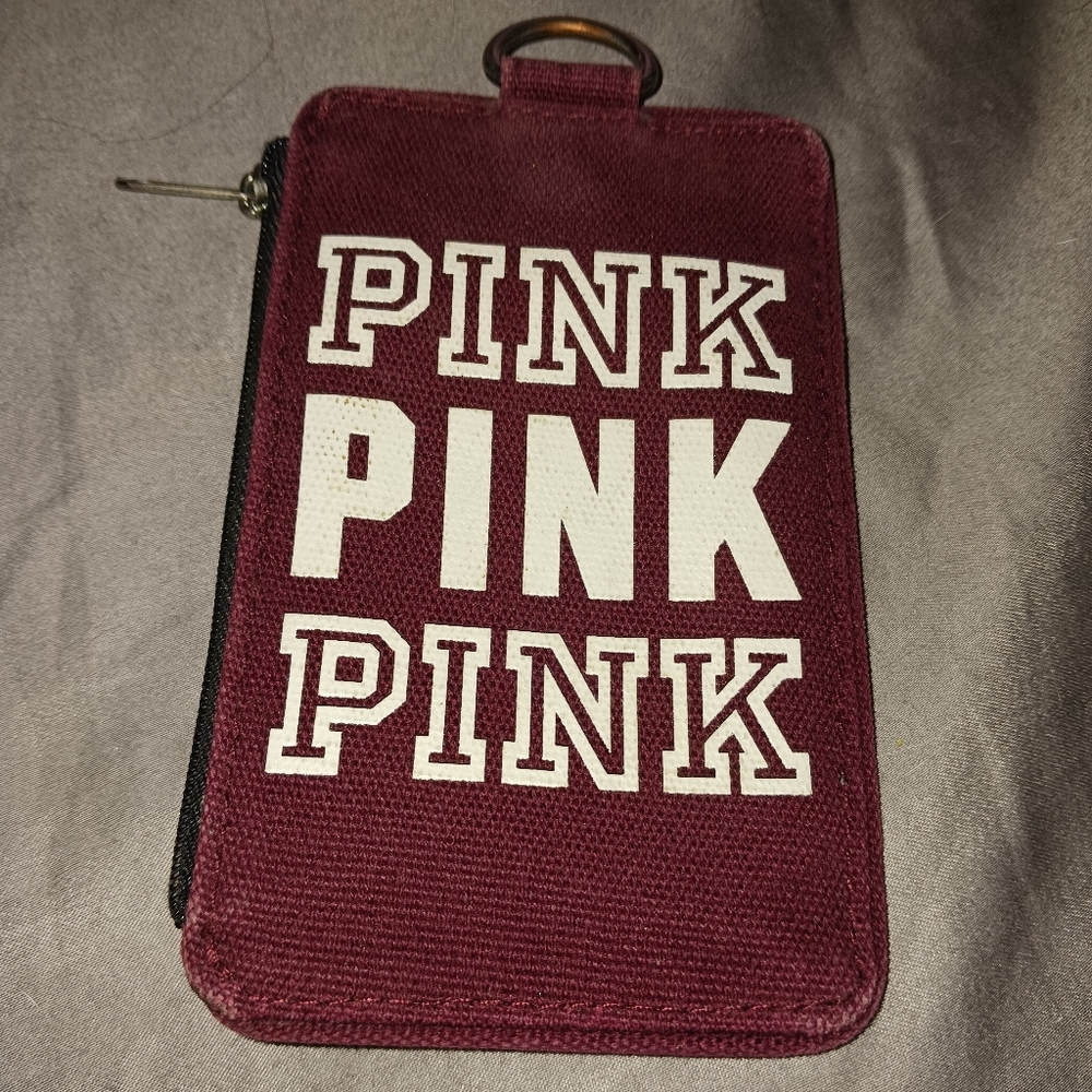 VINTAGE Victoria's Secret PINK ID/CC WALLET - Picture 2 of 9